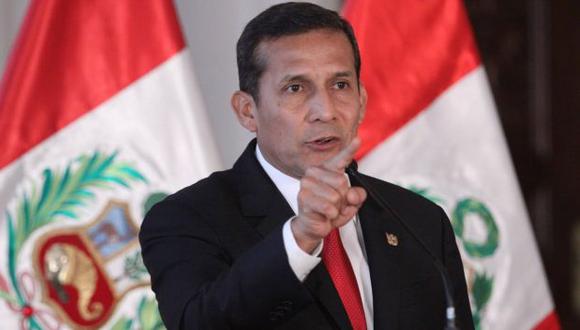 Ollanta Humala evitó también comentar sobre la postulación de Fredy Otárola a la presidencia del Congreso. (Difusión)