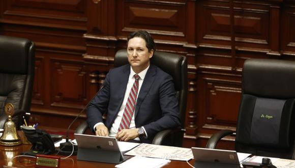 Daniel Salaverry, titular del Parlamento, se pronunció sobre la no reelección. (Perú21)