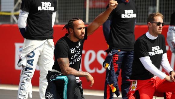 Lewis Hamilton muestra secuelas de COVID-19 (Foto: Reuters)