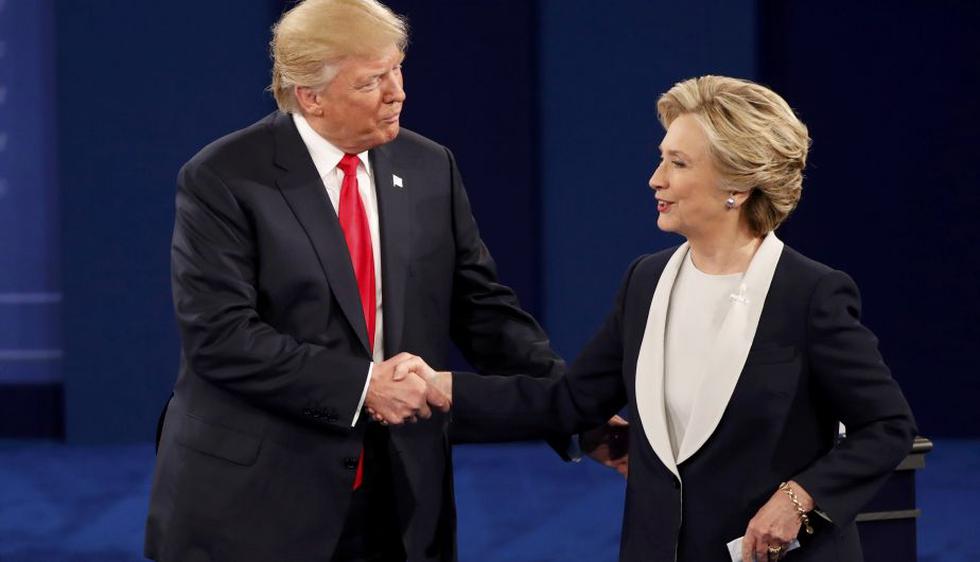 Donald Trump y Hillary Clinton se atacaron en segundo debate presidencial. (Reuters)