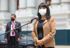 Mirtha Vásquez pide que lista de 487 funcionarios vacunados sea publicada