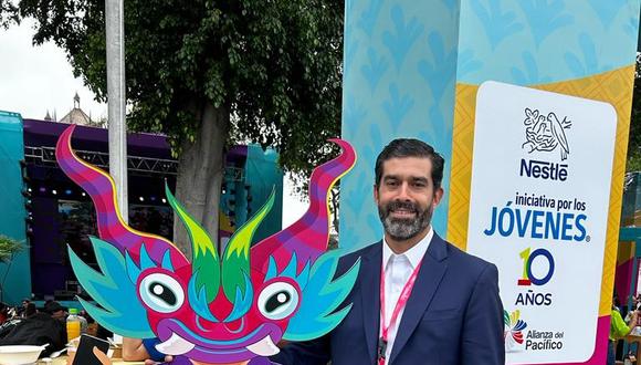 Javier León aseguró que la iniciativa por los jóvenes de Nestlé existe desde hace 10 años.