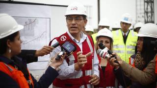 Martín Vizcarra fue citado por la Comisión de Transportes del Congreso para el 2 de setiembre