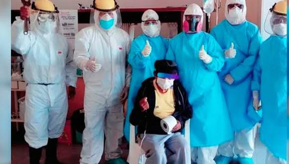 El paciente de 97 años estuvo internado en el Hospital de Chulucanas, en Piura.