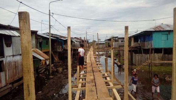 Loreto: Más de 10 mil familias afectadas por incremento en nivel de los ríos. (El Comercio/Daniel Carbajal)