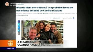 Ricardo Montaner anuncia fecha del nacimiento del hijo de Evaluna y Camilo