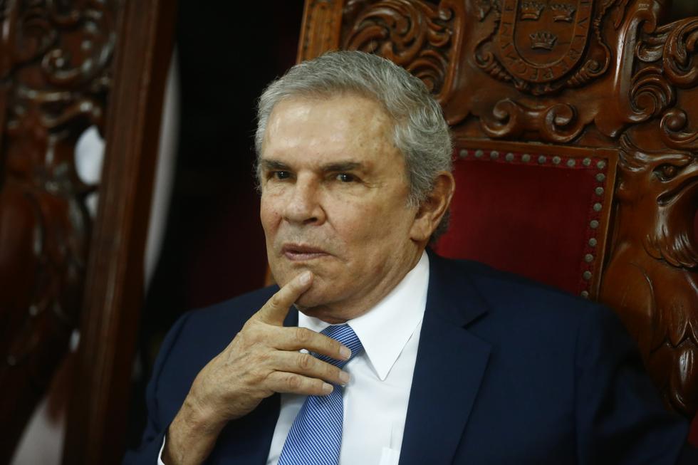 Luis Castañeda Lossio defendió su tercera gestión. (Perú21)