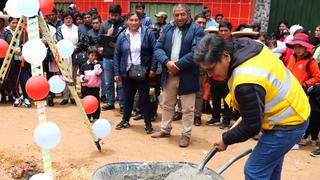 Summa Gold invierte más de 17 millones de soles para pavimentar avenida en Huamachuco