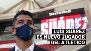 Luis Suárez firma contrato con el Atlético de Madrid por dos temporadas