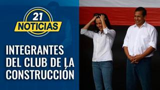 Ollanta Humala y Nadine Heredia integraban el ‘club de la construcción’, según fiscalía