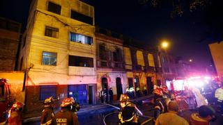 Incendio destruyó viviendas en Barrios Altos