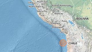 Sismo de 6,5 que remeció Chile generó susto en Tacna