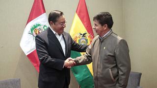 Pedro Castillo se reunió con presidente de Bolivia, Luis Arce, en Chile