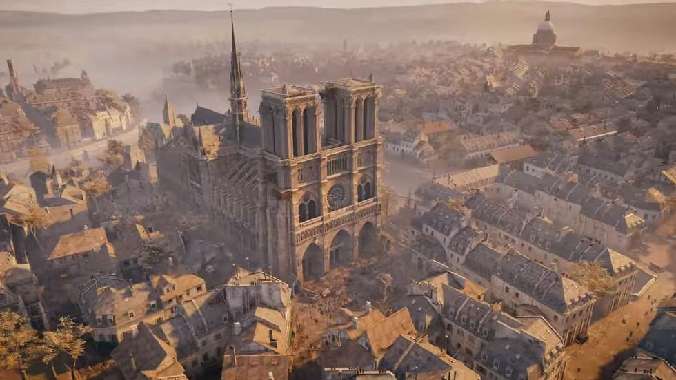 Catedral de Notre Dame: Assassins Creed Unity ofreció otra forma de recorrer la joya gótica de París. (Ubisoft)