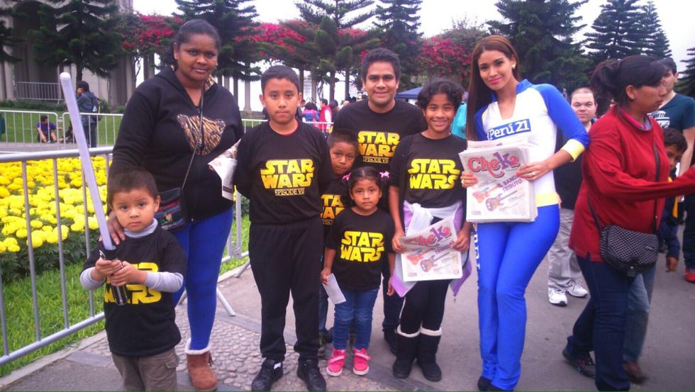 Perú 21 auspicio el evento que congregó a miles de fanáticos de la saga Star Wars (Perú 21/Christian Saurre)