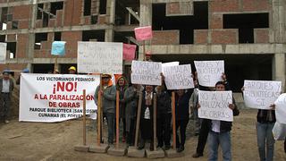 La Victoria: Alcalde denuncia que Gobierno paraliza obras por venganza