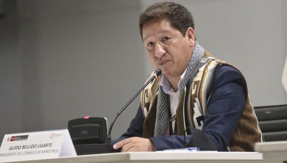 El primer ministro Guido Bellido indicó que aún no se ha tomado una decisión sobre los restos del fallecido cabecilla de Sendero Luminoso, Abimael Guzmán. (Foto: PCM)