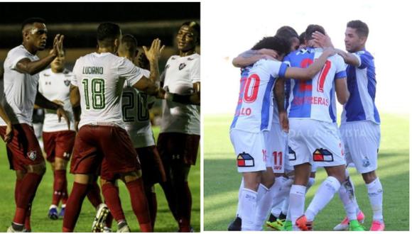 Antofagasta vs. Fluminense chocan por la primera fase de Copa Sudamericana 2019. (Foto: Fluminense / Deportes Antofagasta)