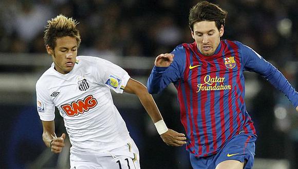 Neymar sigue de cerca a la ‘Pulga’. (AP)