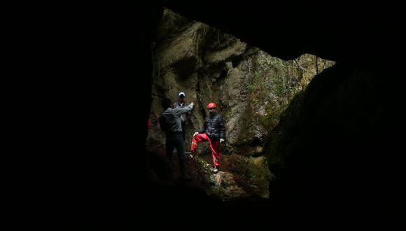 Cueva es de difícil acceso. (Alessandro Currarino/USI)