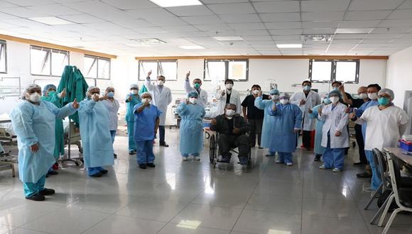 El médico logró recuperarse en el Hospital Arzobispo Loayza. (Foto: GEC)