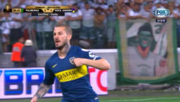 Darío Benedetto ingresó y marcó. Boca Juniors iguala 2-2 contra Palmeiras. (Video: Fox Sports)