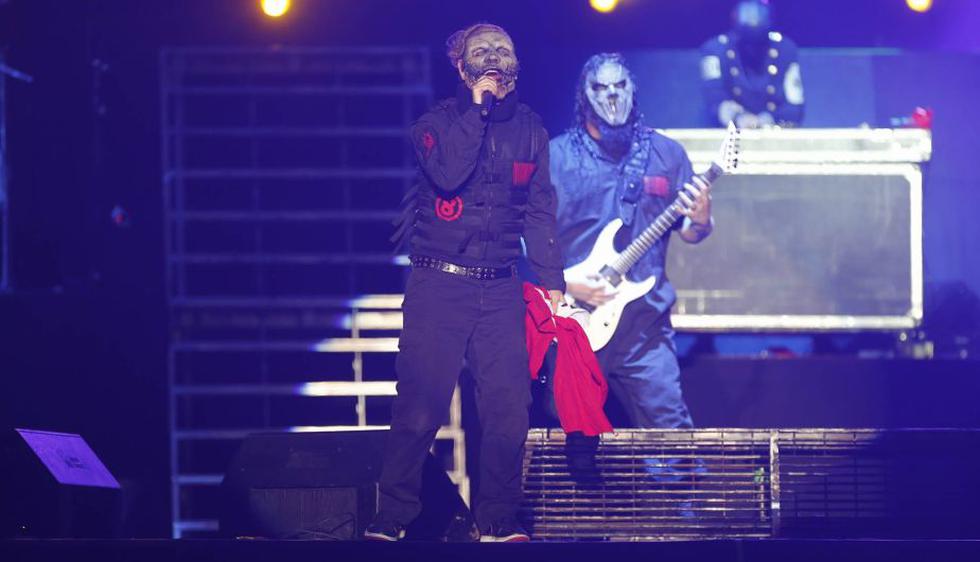 Slipknot realizó su concierto en el Estadio Nacional ante miles de fanáticos. (Mario Zapata)
