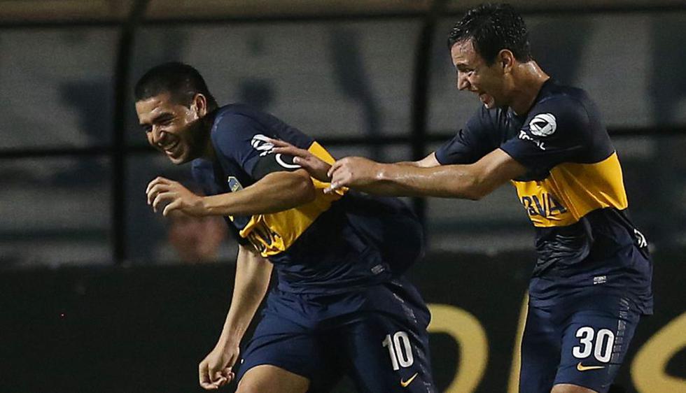 Un golazo de Riquelme fue el que eliminó al Corinthians. (Reuters)
