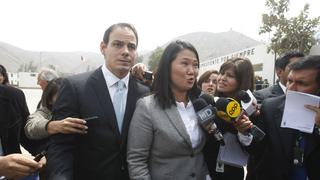 Keiko Fujimori: Sala dejó al voto apaleción de la Fiscalía por caso cócteles