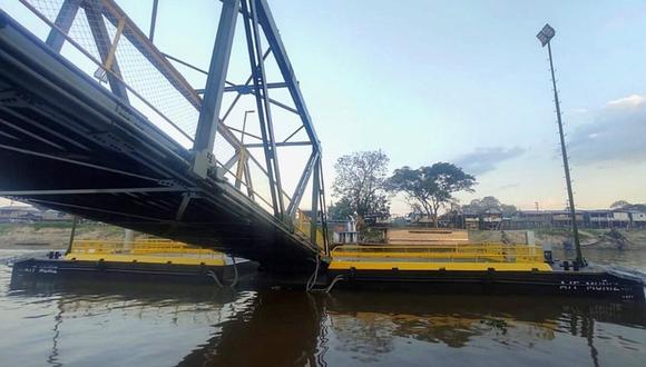 El Centro de Operación SIMA Iquitos entregó un embarcadero fluvial de carga y pasajeros al Ejército del Perú.