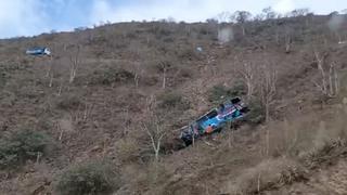 La Libertad: identifican a 12 fallecidos por caída de ómnibus a abismo en Pataz