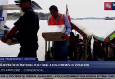 Comenzó reparto de material electoral en Loreto [VIDEO]