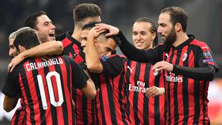 AC Milan remontó el partido y venció 5-2 a Dudelange por la Europa League