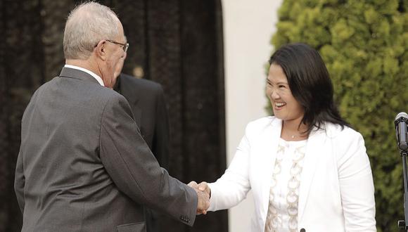 Keiko Fujimori invitó a PPK a sostener una reunión para abordar temas medulares. (USI)