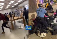Estados Unidos: Ola de saqueos en distintas tiendas de Filadelfia [VIDEOS]