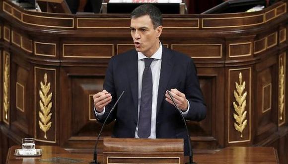 El mandatario de España, Pedro Sánchez, precisó&nbsp;que "Cataluña ahora mismo tiene un estatuto que no votó, por tanto hay un problema político". (Foto: AFP)