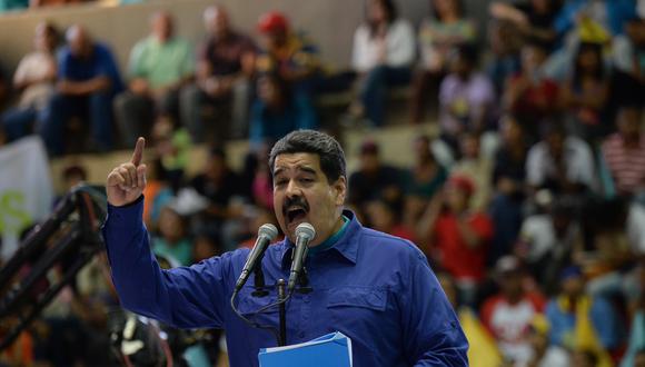 Nicolás Maduro también se presentará como candidato para tentar nuevamente el sillón presidencial. (AFP)