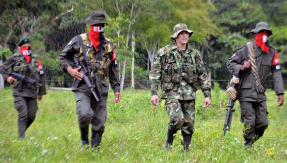 Ejército de Liberación Nacional solicitó participación del Comité Internacional de la Cruz Roja. (AFP)