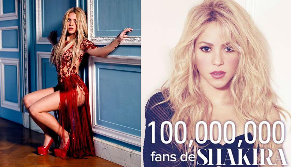 La colombiana Shakira es la artista latina de mayor popularidad en esta red social, con más de 100 millones de seguidores en Facebook. (Foto: Facebook/Shakira)