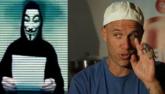 Anonymous criticó la postura del artista respecto a la ley SOPA. (USI)