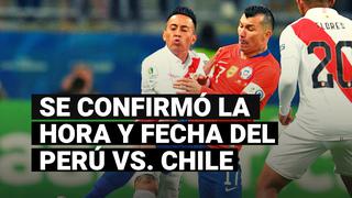 Perú vs. Chile: fecha y hora del partido por la jornada 3 de las Eliminatorias Qatar 2022