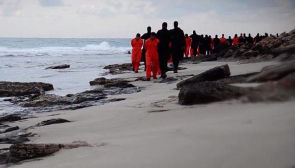Estado Islámico decapitó a 10 egipcios coptos en Libia. (AFP)
