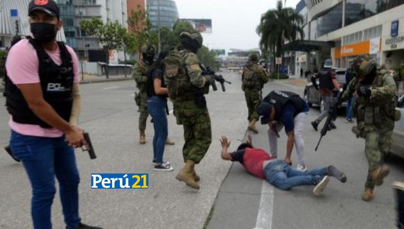 Ola de violencia en Ecuador tras la declaración del estado de excepción por Daniel Noboa. (Foto: El HuffPost)