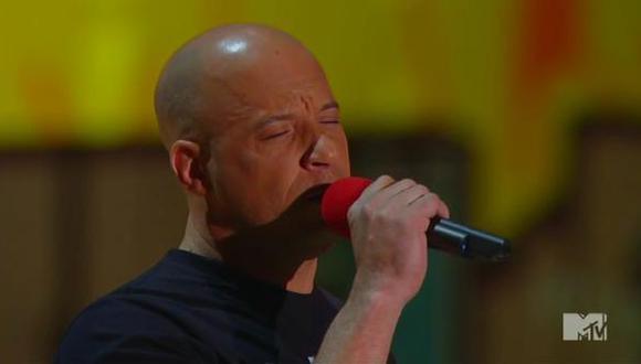 Vin Diesel le dedicó canción a su extinto amigo Paul Walker. (@missmichellehay)