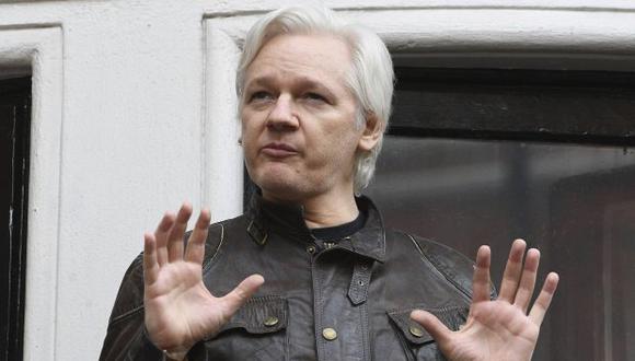 Assange, de 47 años, no ha abandonado la embajada de Ecuador en Londres, desde 2012 por temor a que las autoridades británicas lo deporten a Estados Unidos. (Foto: EFE)