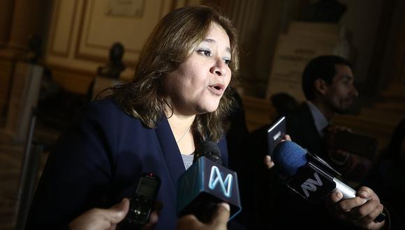 Janet Sánchez, presidenta de la Comisión de Ética, dijo que la cuestionan por semanas de representación para removerla del cargo. (Foto: GEC)