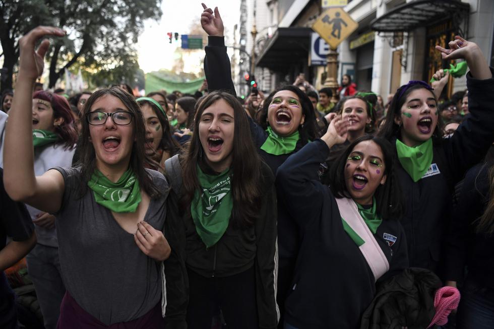 Cámara de Diputados de Argentina aprueba legalización del aborto. (AFP)
