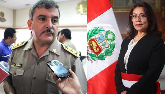 Cluber Aliaga, ex ministro del Interior, habría intentando grabar a la premier Violeta Bermúdez durante reunión