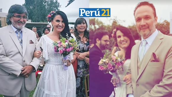 Patricia Portocarrero se casó con Fabrizio Lava. (Foto: Composición Perú21)