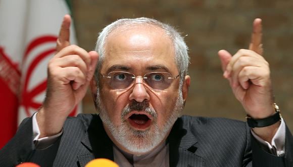 El ministro de Relaciones Exteriores iraní, Mohammad Javad Zarif, durante una conferencia en Viena. (Foto: AP/Archivo)